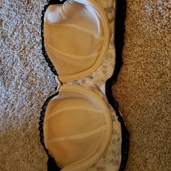 Freya Light Pink Floral Pinup Bra Size 30F - Picture 3 of 5